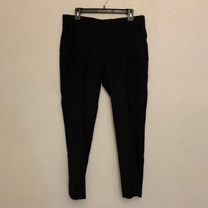 Kenneth Cole Reaction Black and White Dress Pants Slim Fit